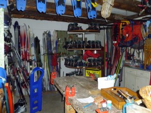 Le Castel Blanc - Maison d'hôtes- Ski room et atelier